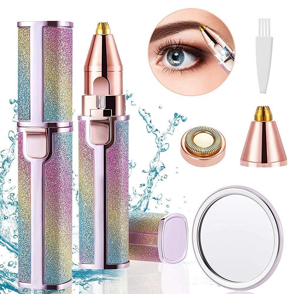 Waterproof and portable facial hair remover